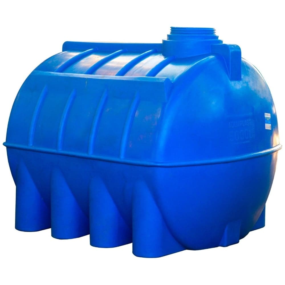 Овально-горизонтальная емкость AQUAPLAST 5000 л, синяя 4630017951970 - 2