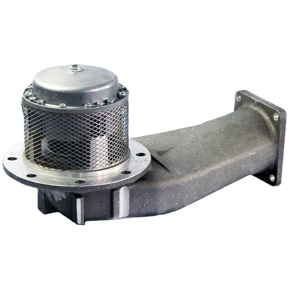 Пневматический донный клапан, низкопрофильный, алюминий, 4in, TITAN LOCK TL400PBV-L