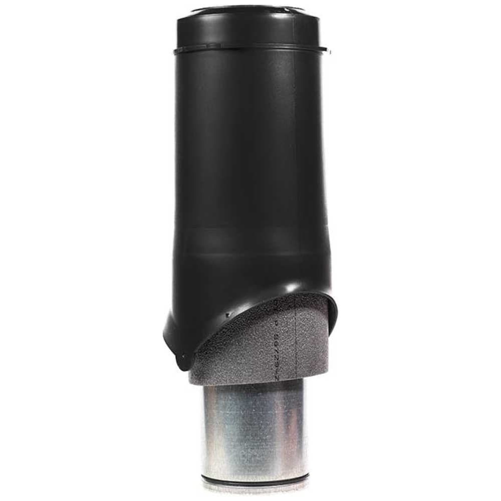 Выход вентиляции KROVENT Pipe-VT 125 ИЗ черный 098186