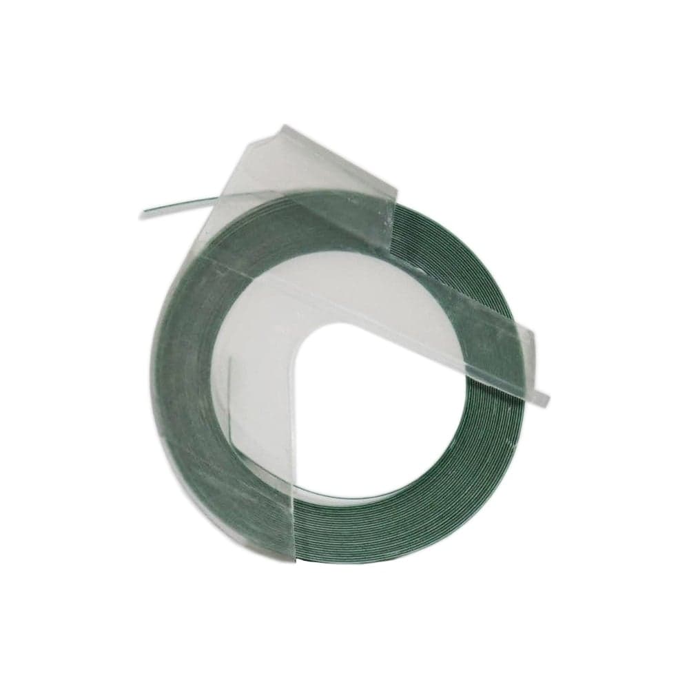 Лента Vell 5238-05 (9 мм x 3 м, зеленая) для Alpha и Dymo Omega (1 шт.) 355880