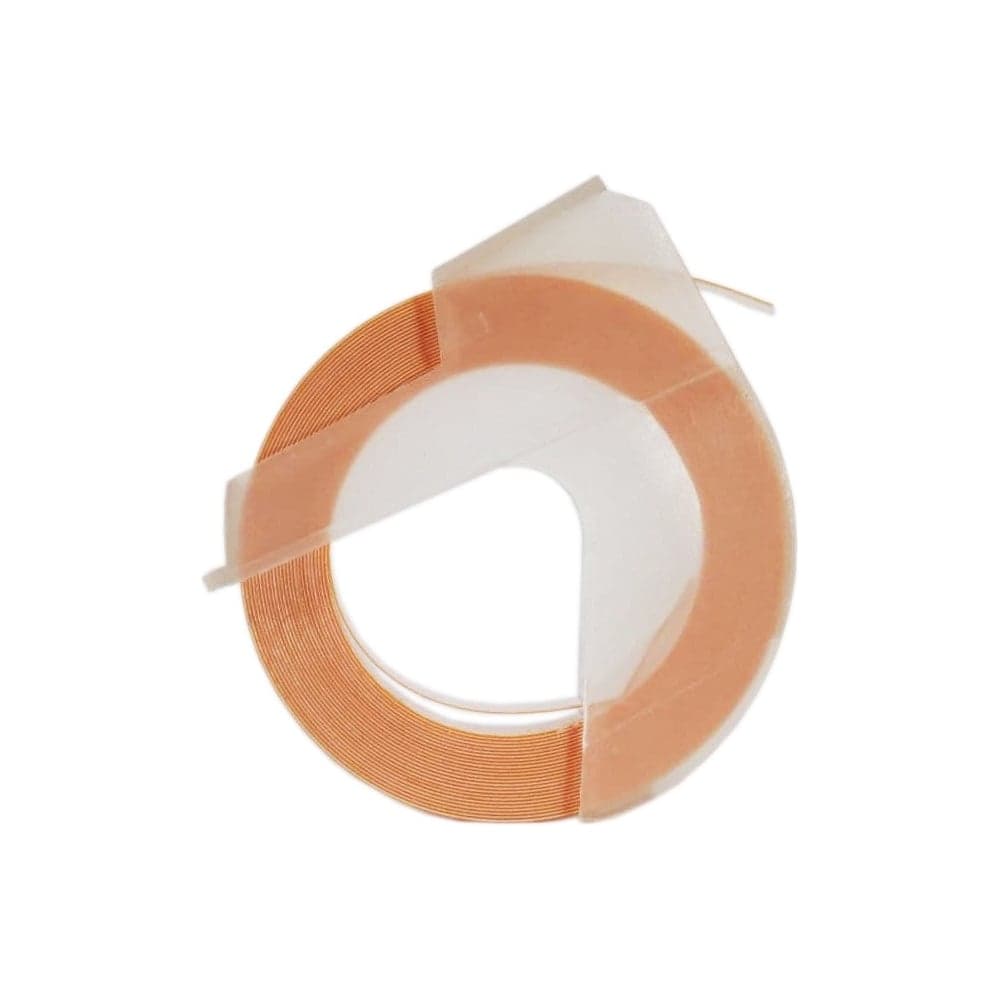 Лента Vell 5238-07 (9 мм x 3 м, оранжевая) для Alpha и Dymo Omega (1 шт.) 355882