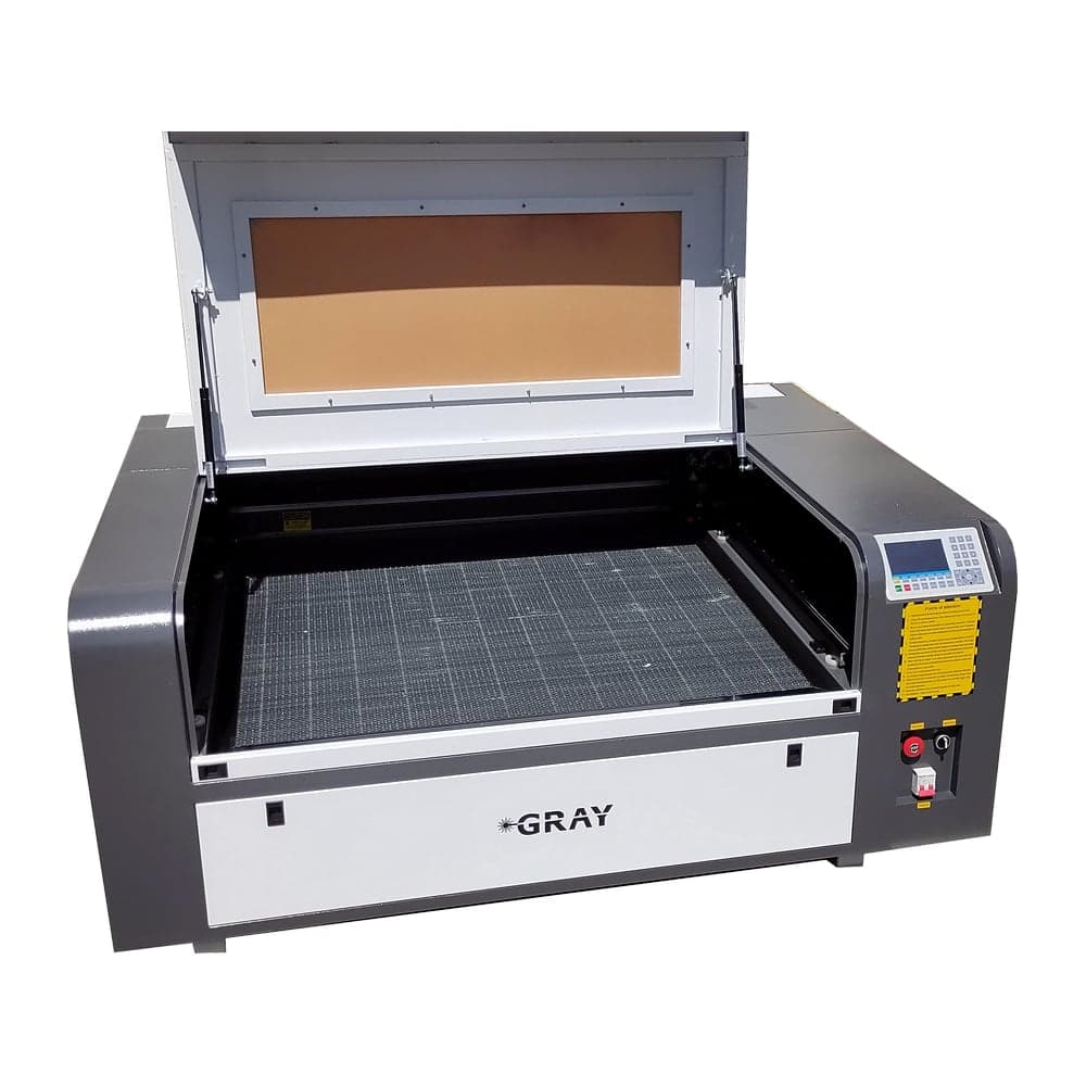 Лазерный СО2 станок Gray 1080 (100х80см) трубка 100W W2, Ruida, рельсовые нап-щие по X и Y, CO-120 16908