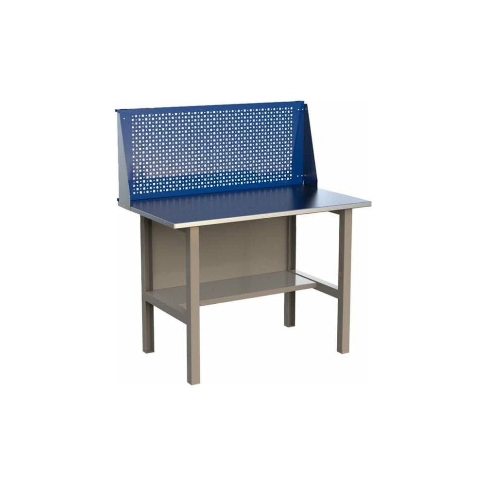 Стол верстак IRONMEBEL ML 1200 с экраном M-SMLMDCE1200new