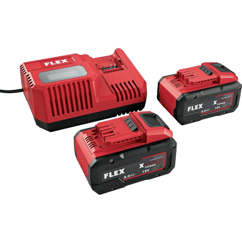 Комплект из двух аккумуляторов и зарядного устройства FLEX P-Set 18-88 R 533175