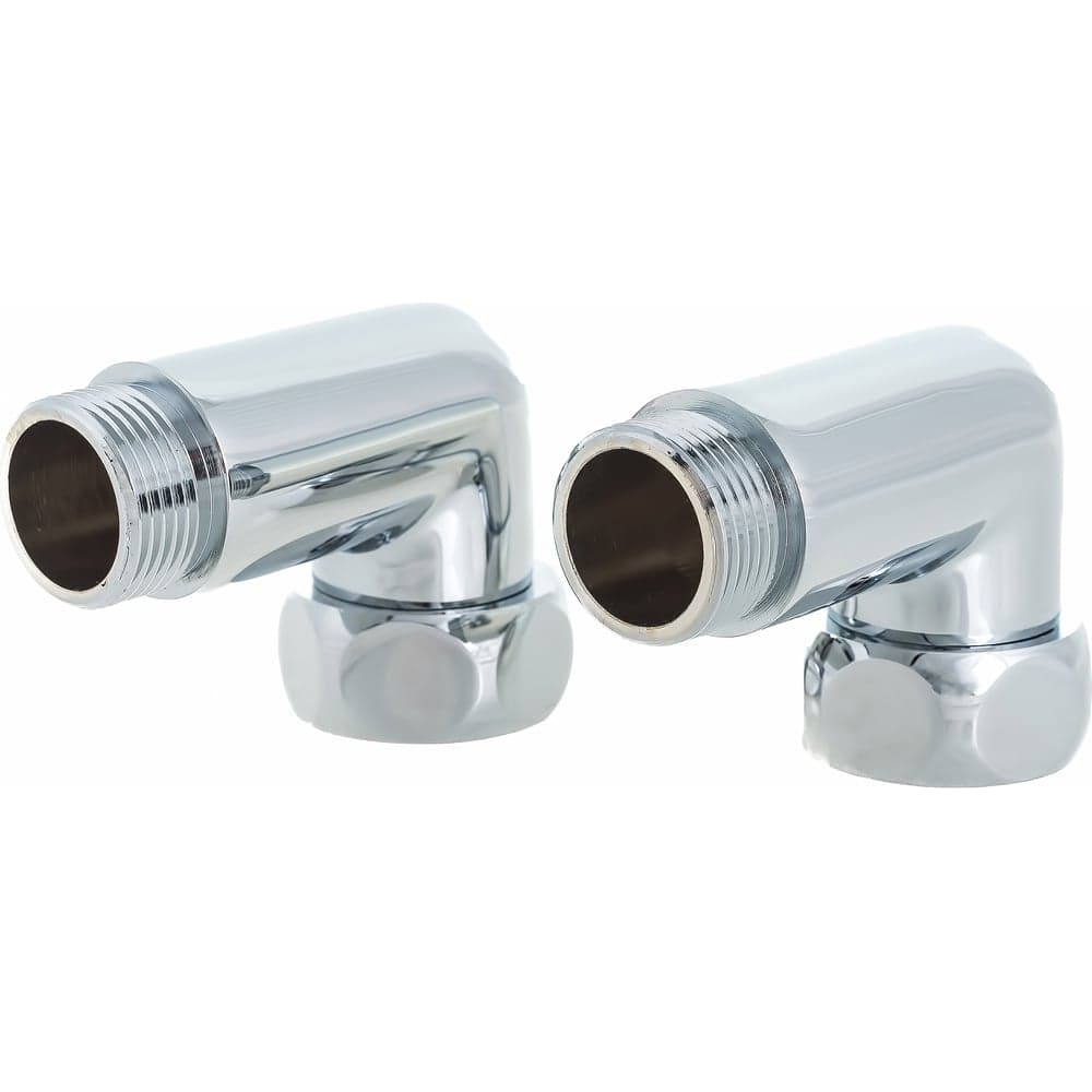 Уголок для полотенцесушителя SG г/ш 1"х3/4", хром, 2 шт 741SCH1005