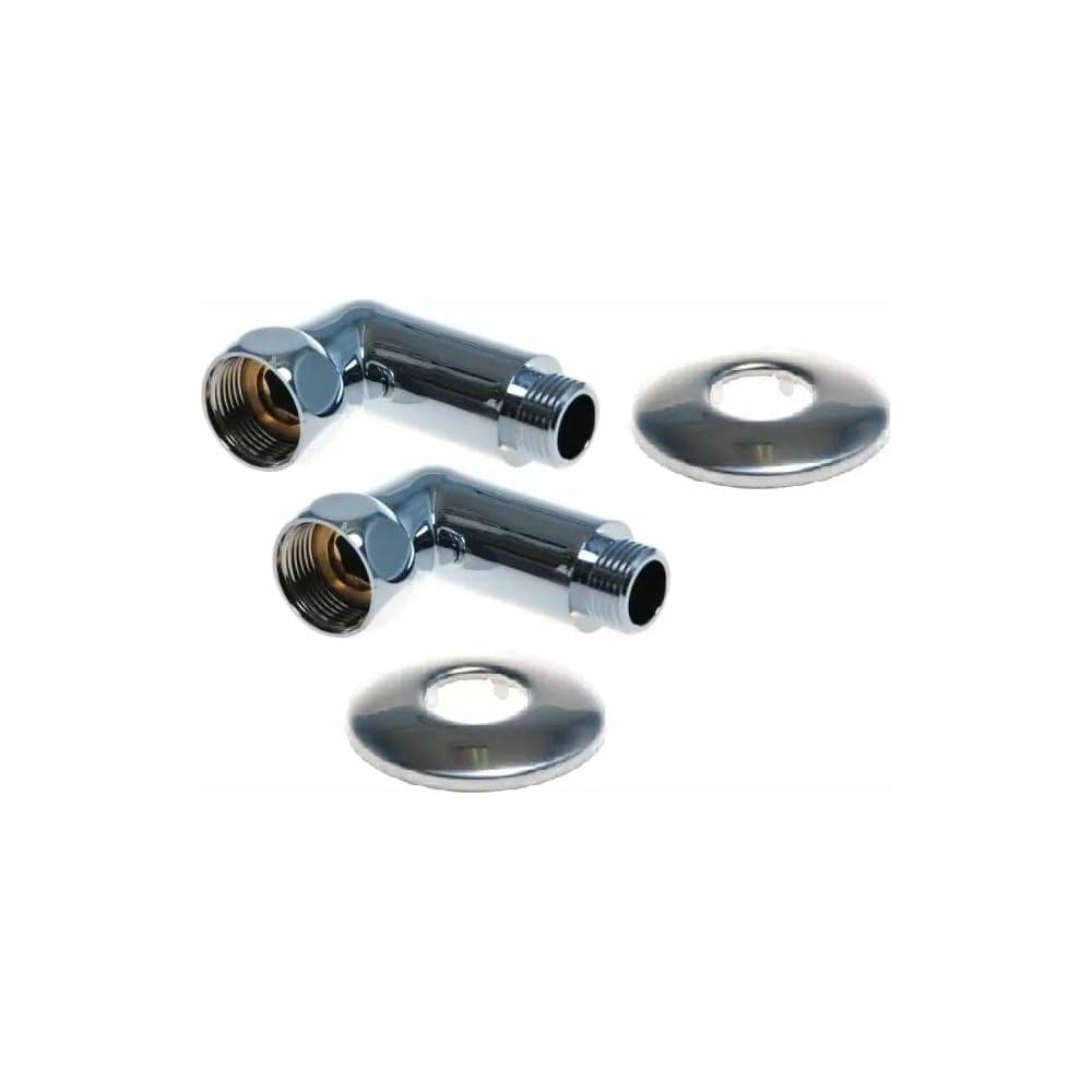Уголок для полотенцесушителя SG г/ш 3/4"х3/4", хром, 2 шт 741SCH0505