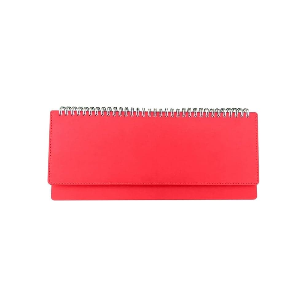 Недатированный планинг Attache Velvet искусственная кожа 64 листа, красный, 305x130 мм 1156880