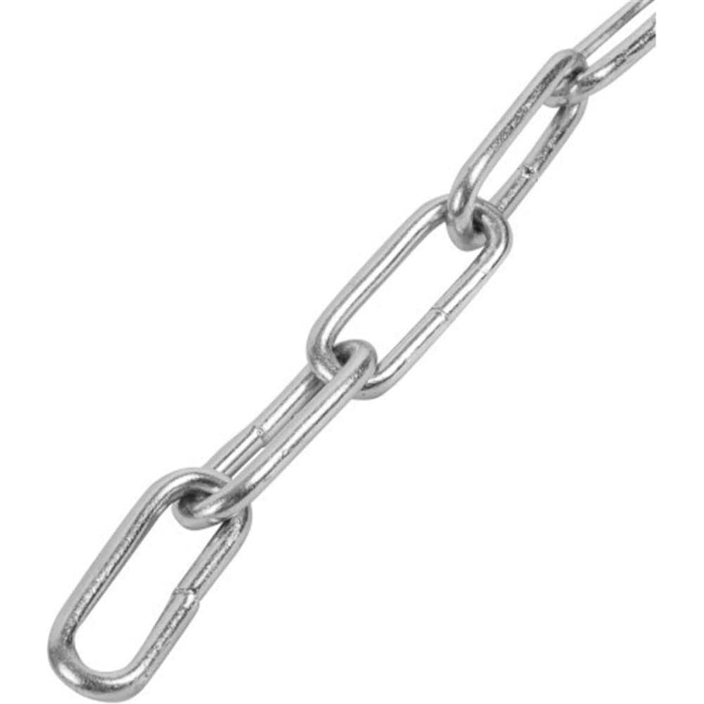 Цепь длиннозвенная BlackWeld d2, цинк, DIN 763 (80м) 144992