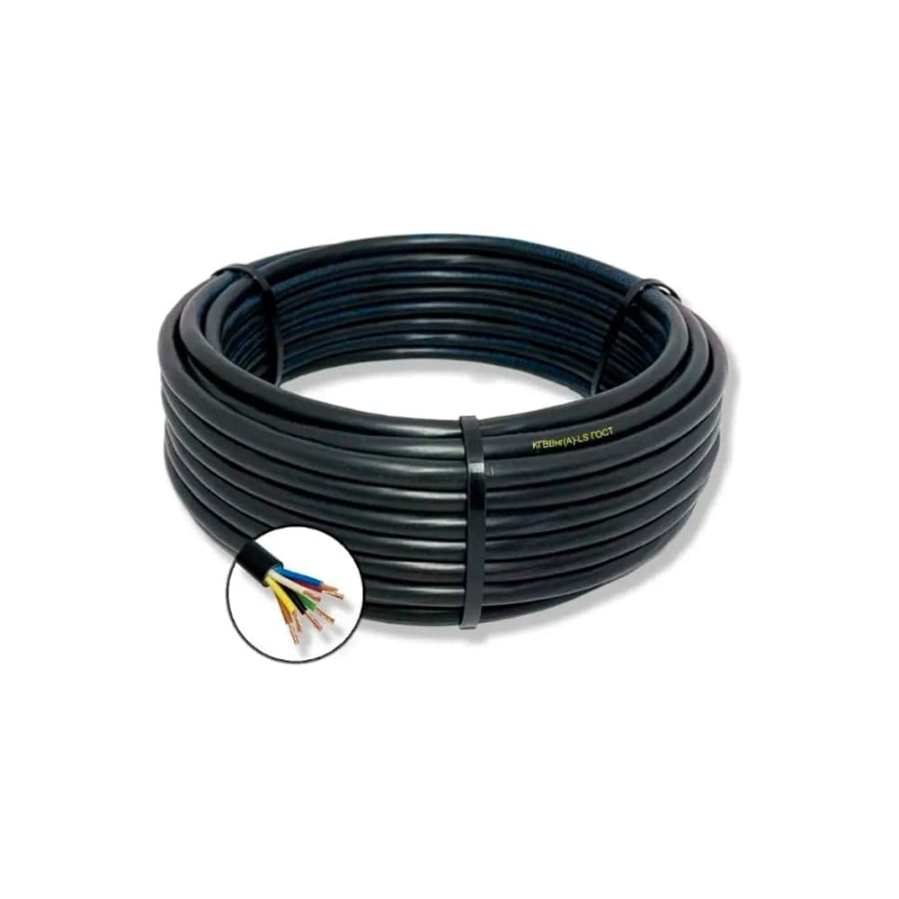 Кабель гибкий БУРЕВЕСТНИК кгввнг(a)-ls 7x1 мм2, 2м BOZ62003L2