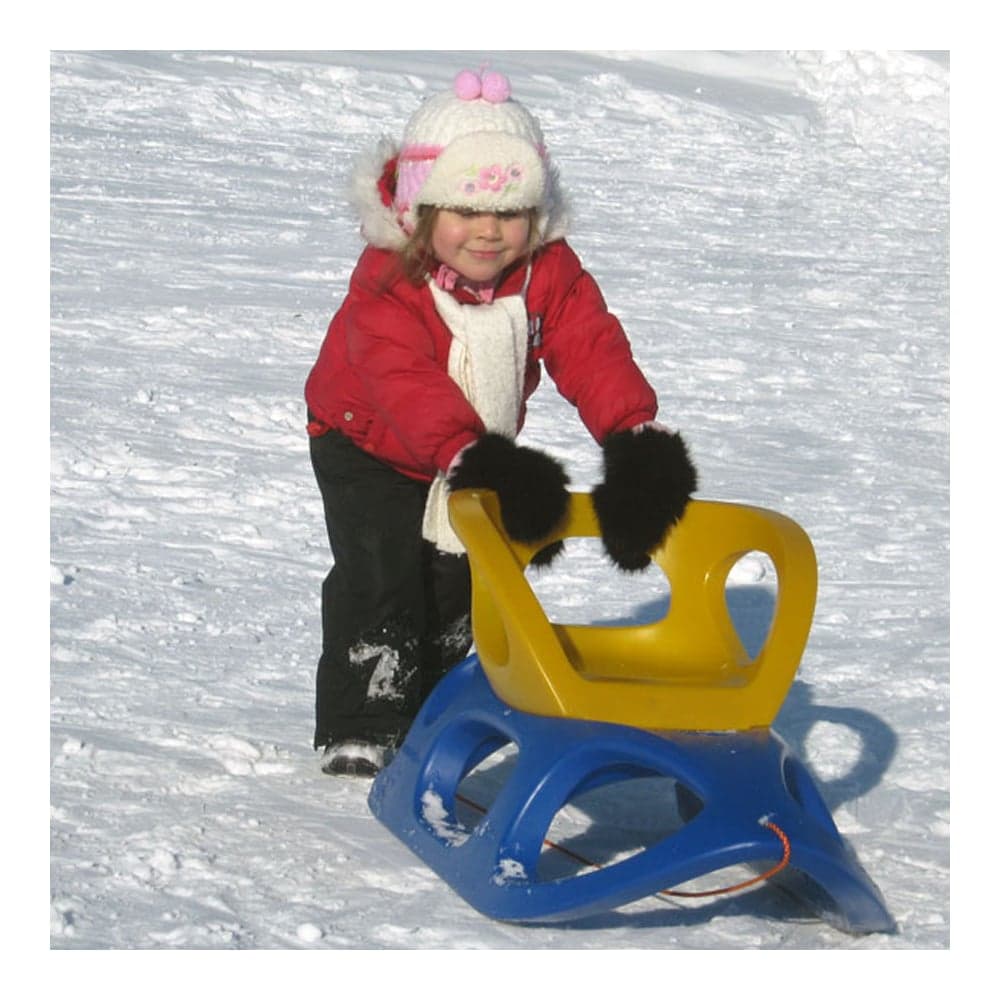 Санки с сиденьем Asplast 2KIDS синие 2K-103-004