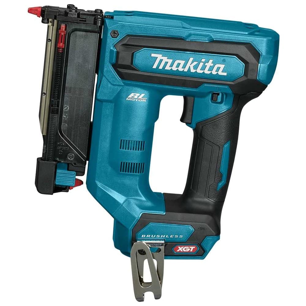 Штифтозабиватель аккумуляторный Makita XGT 40В, BL, XPT, 23GA-15,18,25,30,35 мм, ф0,6 мм, маг. до 120 шт. PT001GZ