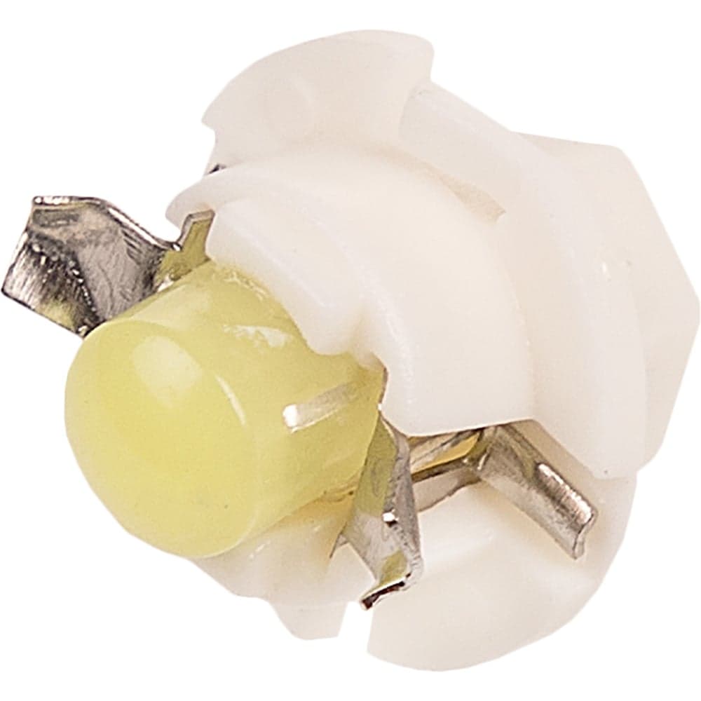 Автолампа диод SKYWAY T5 (W1,2W) 12V 1 COB B8.3d 1-конт Белая комп.10 шт панель S08201395/K