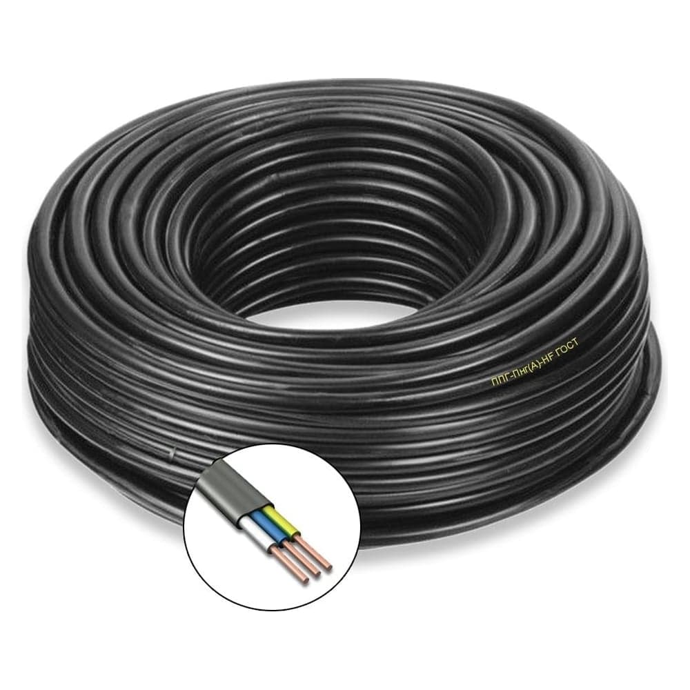 Кабель силовой БУРЕВЕСТНИК ппг-пнг(a)-hf 3x1.5 мм2, 2м BOZ485909L2
