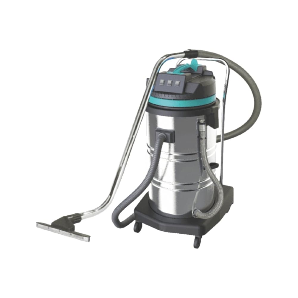 Пылеводосос ТЕМП 80 л, нержавеющая сталь 220V 3300W 3 турбины TVC80-3