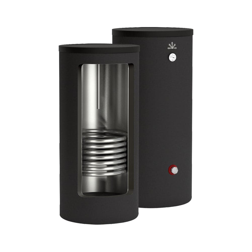 Бойлер напольный GEKON B01S 210 л, с 1-м ТО, 20 кВт, INOX GK2101S