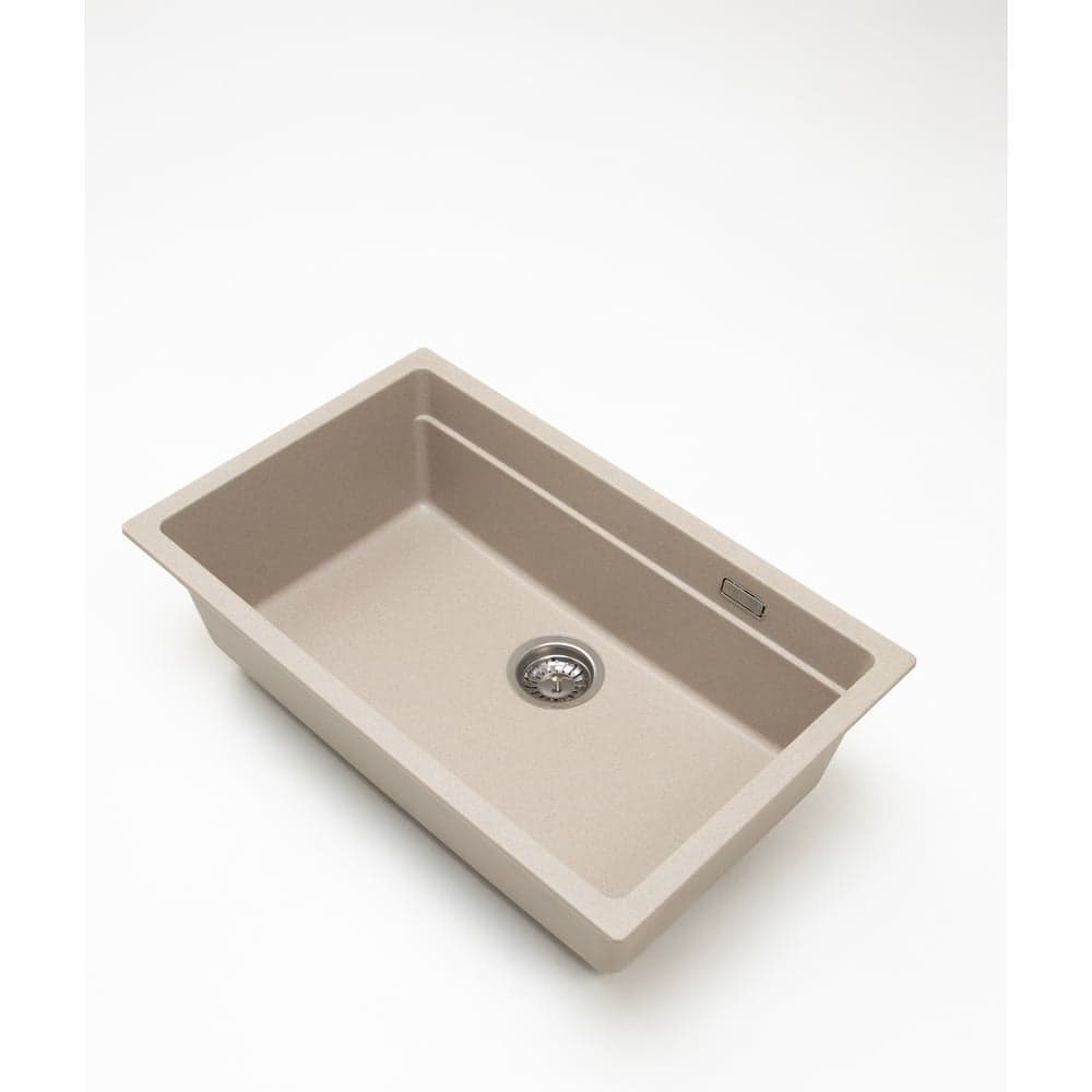 Кварцевая кухонная мойка Grandex AQUA COMFORT 73U BEIGE 500303