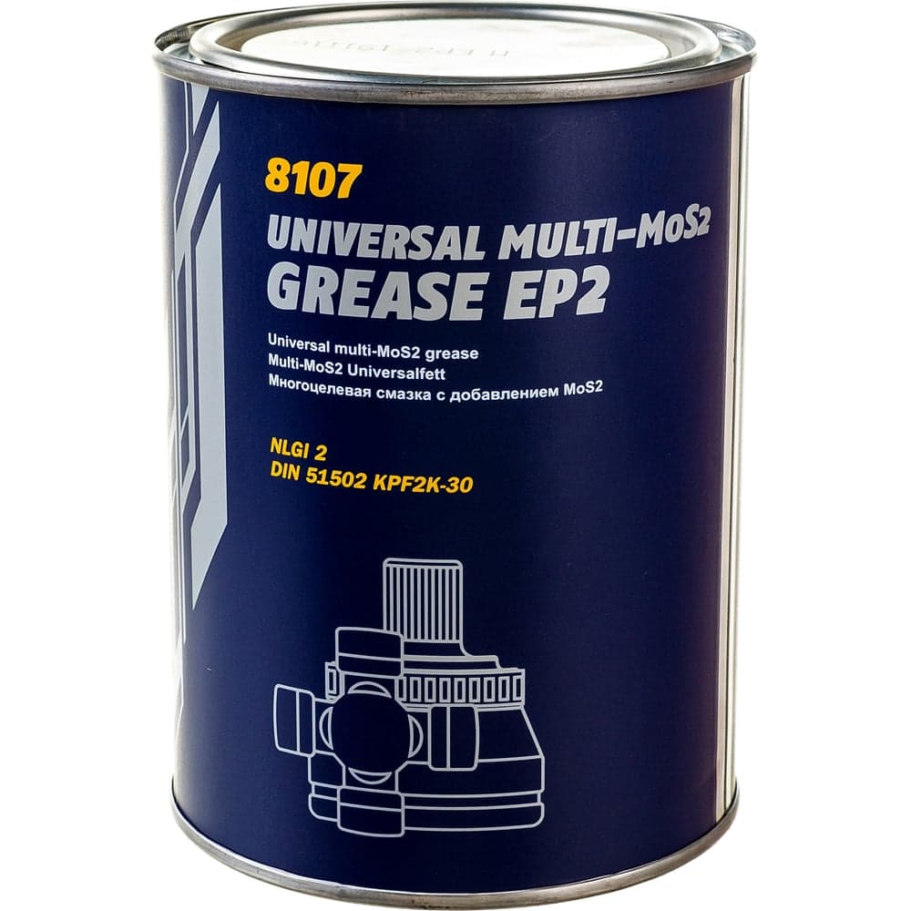 Универсальная литиевая смазка MANNOL EP-2 Multi MoS2 Grease EP2 800 гр. 2108