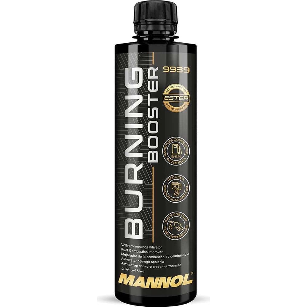 Активатор полного сгорания топлива MANNOL BENZIN ESTER ADDITIVE BURNING BOOSTER 450 мл 9939