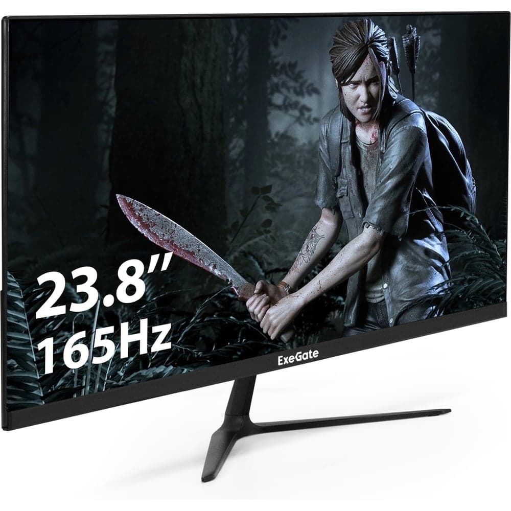 Монитор ExeGate игровой с аудио 23.8 165 Гц Combat EG2407CA IPS LED Grade A+, FHD, 1920x1080 165Гц, 16:9, 300cd/m2, 1000:1, 178/178, 1ms, Speakers, HDMI, 298710