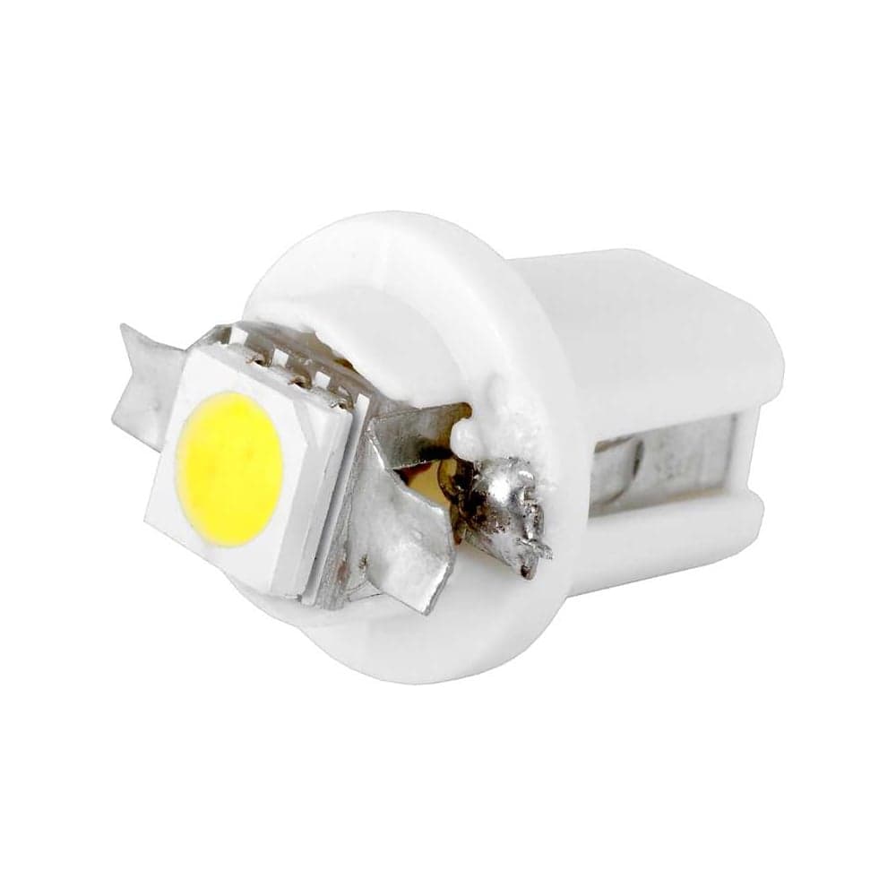 Автолампа диод SKYWAY T5 (W1,2W) 12V, 1 SMD, B8.5d, я контакт, белая, 10 шт S08201217/K