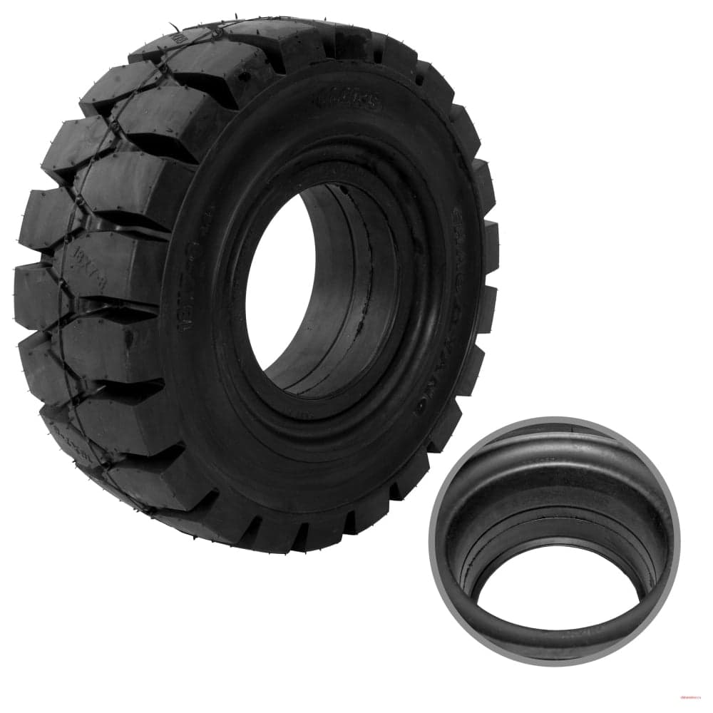 Шина цельнолитая с буртом WILMART 18x7-8/4.33 CHAOYANG (CL403S) PR4.33 18x7-8(CL403S)FF