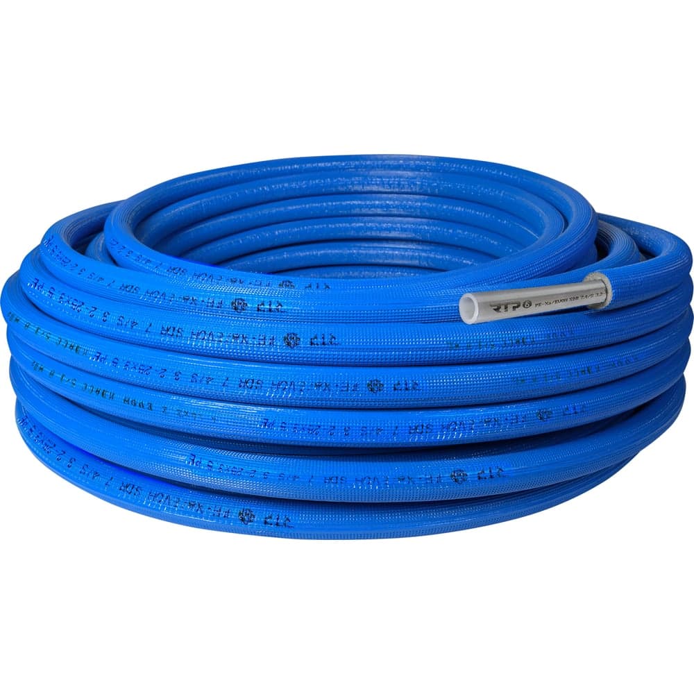 Труба RTP EVOH PE-Xa в изоляции, 16x2.2x6, 100м, синяя, 47927