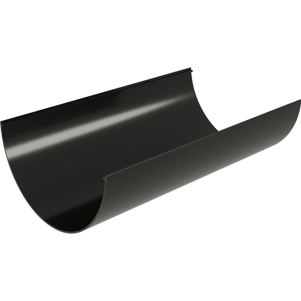 Желоб Grand Line Классика 120 ПВХ GL 3 м, черный (RAL 9005) 458364