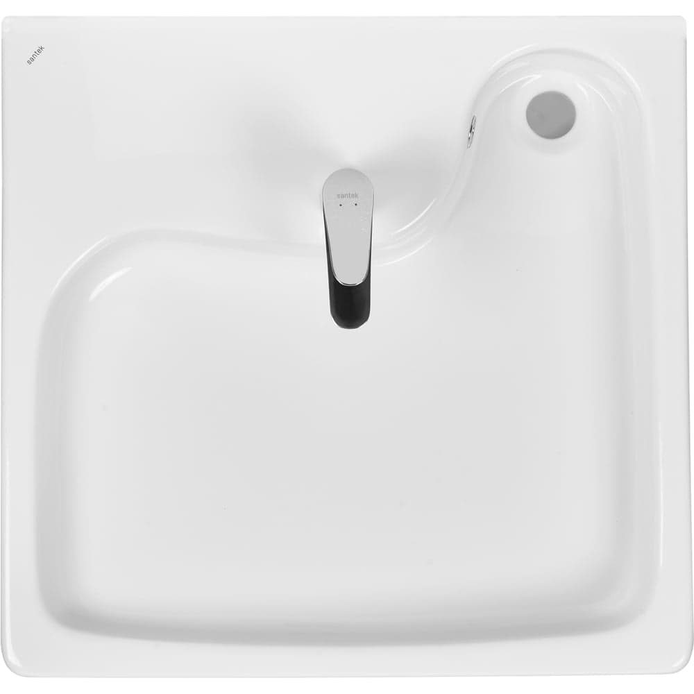 Раковина Santek Клио 60x61 см, с кронштейнами 1WH501780 - 2