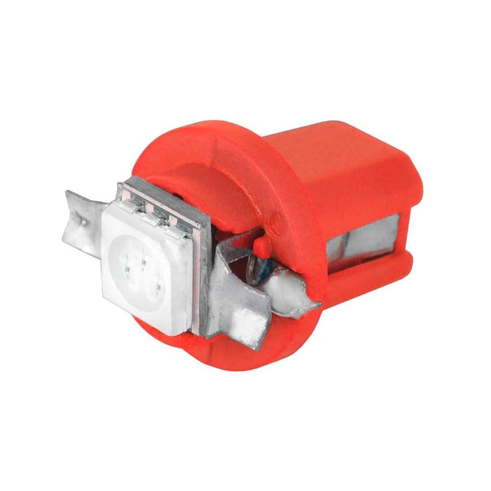 Автолампа диод SKYWAY T5 (W1,2W) 12V, 1 SMD, B8.5d, 1-контакт, красная, 10 шт, панель S08201219/K