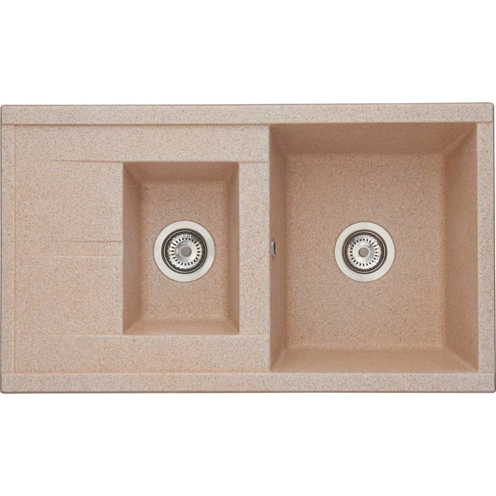 Мойка для кухни AQUATON Делия 87 песочный 1A716232DE220
