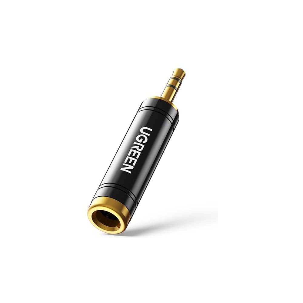 Адаптер Ugreen AV168 60711 3.5mm Male to 6.35mm Female Adapter. 1 шт 60711_
