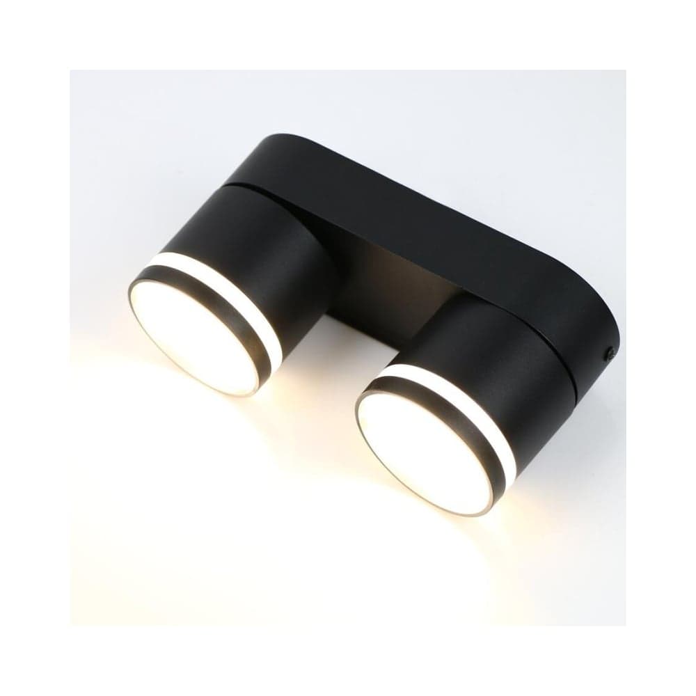 Светильник General Lighting Systems спот, на основании, накладной, двойной, 80*220*82*95мм, серия Вихрь, General GWL-2GX53-M- 662020