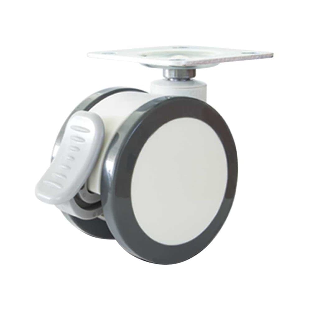 Колесо EMES с поворотной платформой и тормозом EQ01ZKP75F