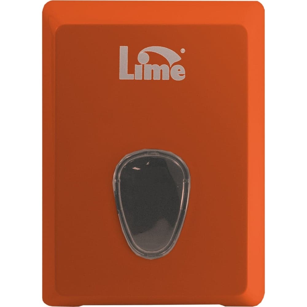 Диспенсер для туалетной бумаги LIME в пачках, оранжевый, 916003