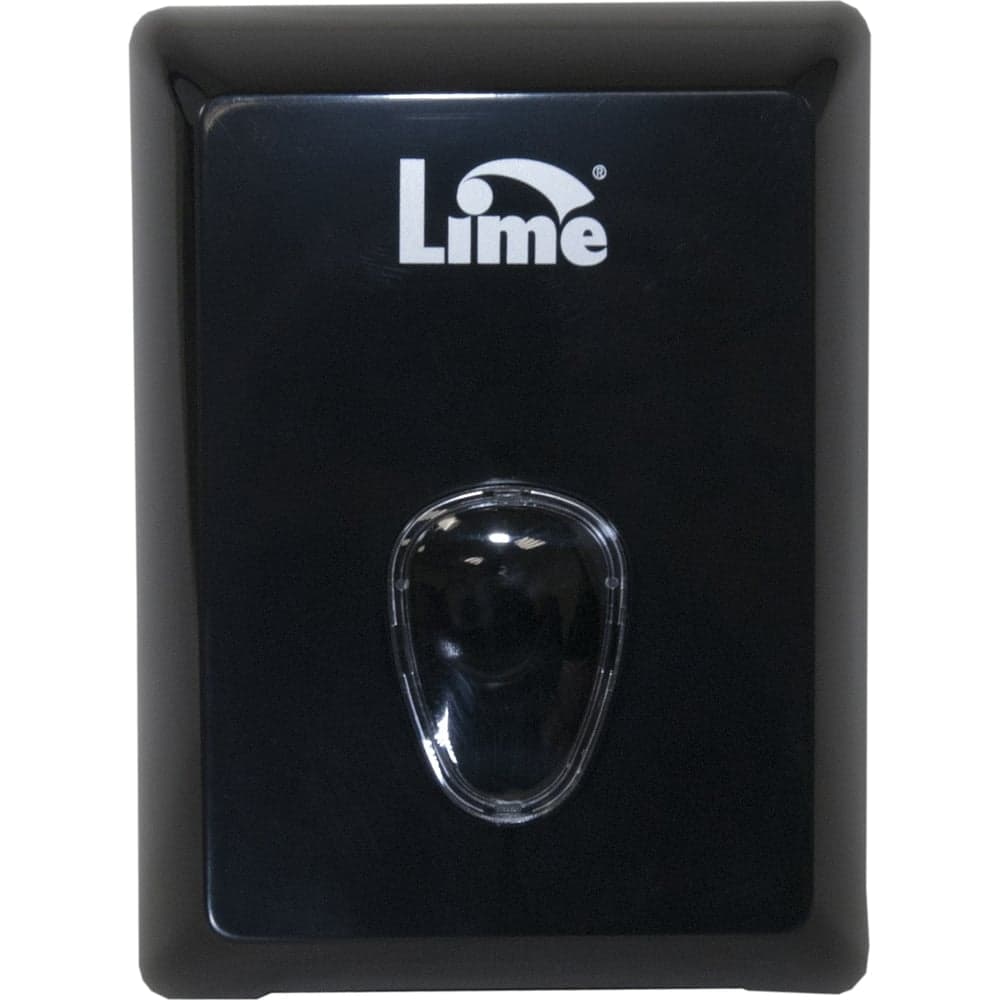 Диспенсер для туалетной бумаги LIME в пачках, черный, 916002