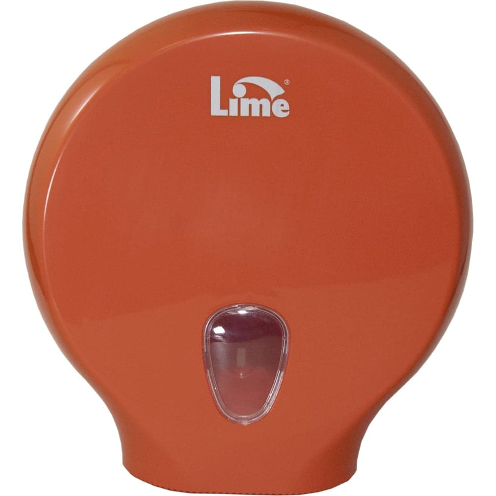 Диспенсер для туалетной бумаги LIME 200м, оранжевый, 915203