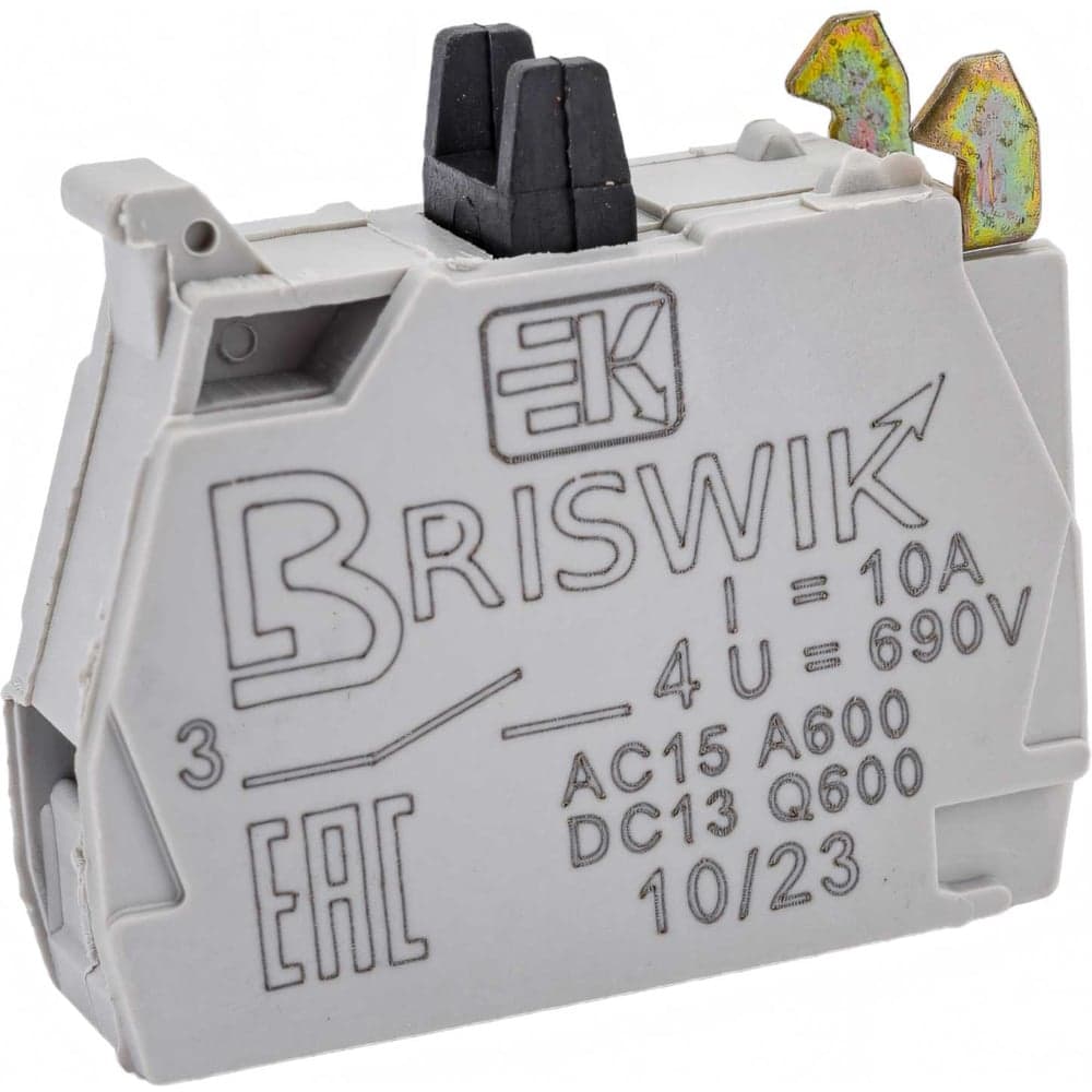 Контактный блок КМЕ 0010 НО Briswik КМЕ0010