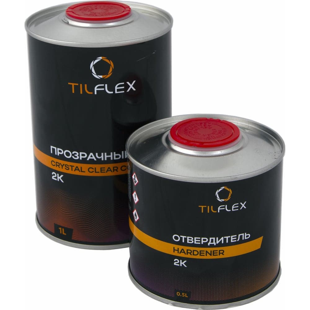 Лак TILFLEX 2K, в комплекте с отвердителем (1л+0,5л) TLS02