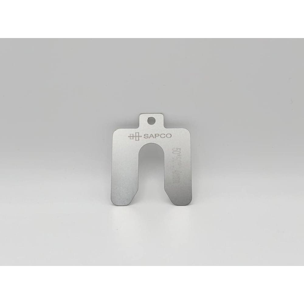 Пластина центровочная SAPCO Shims 50-005. Размер 50*50 мм, Толщина 0,05 мм, комплект 10 шт. sh001-017