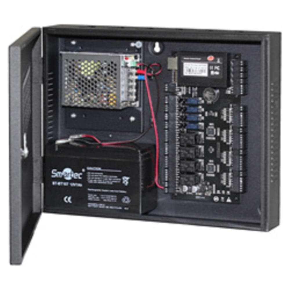 Сетевой контроллер Smartec ST-NC240B на 2 двери в боксе smkd0010