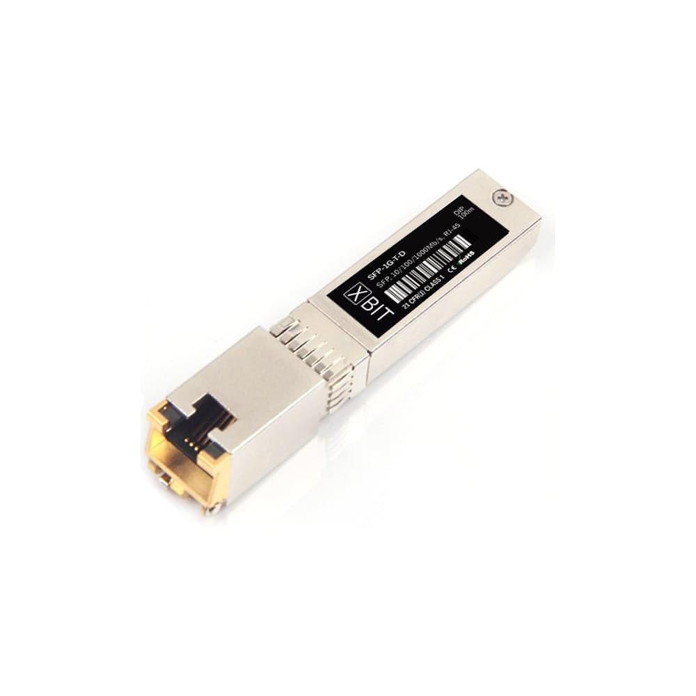 Модуль XBIT SFP 1G электрический 100м DIP S1GRJ-45100-D