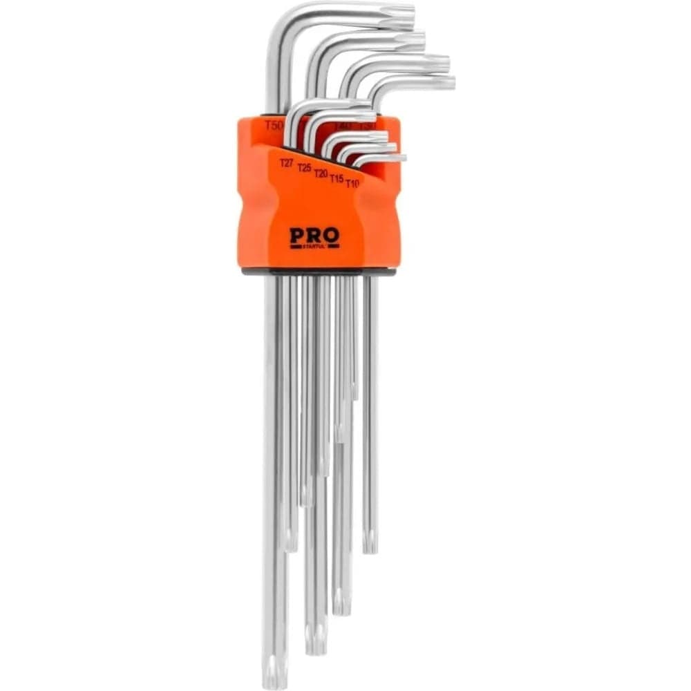 Набор ключей STARTUL Torx T10-T50 9шт экстрадлинных PRO PRO-87309