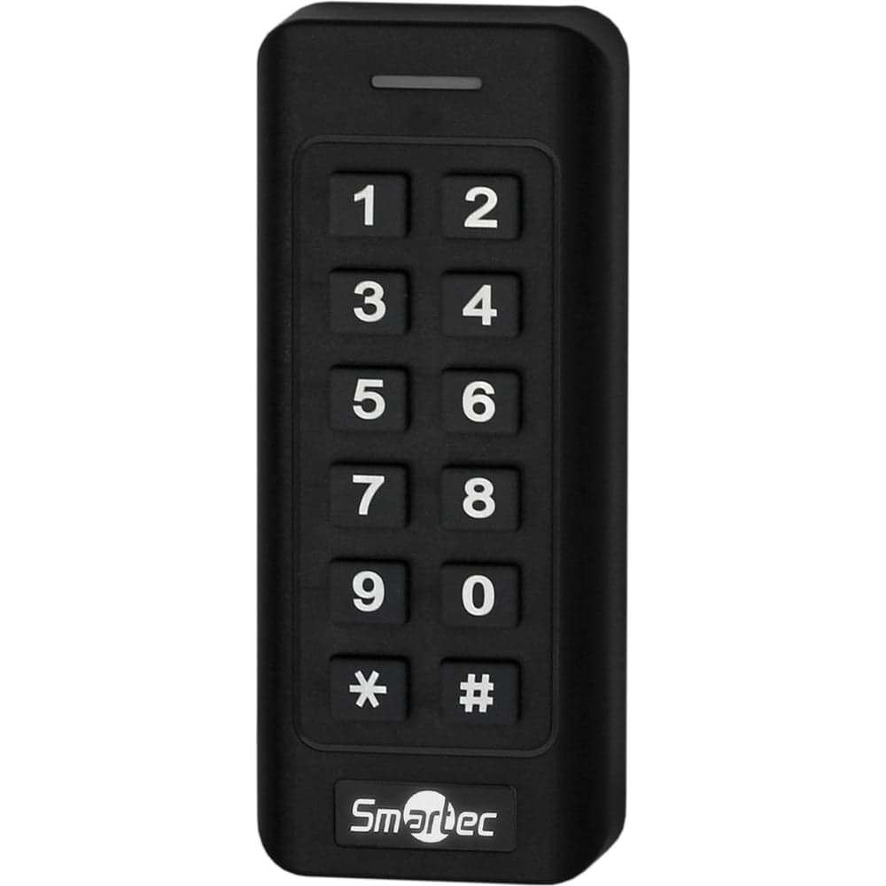 Считыватель Smartec ST-PR022EHMK-BK EM, HID prox, MIFARE с клавиатурой, черный smkd0757.1