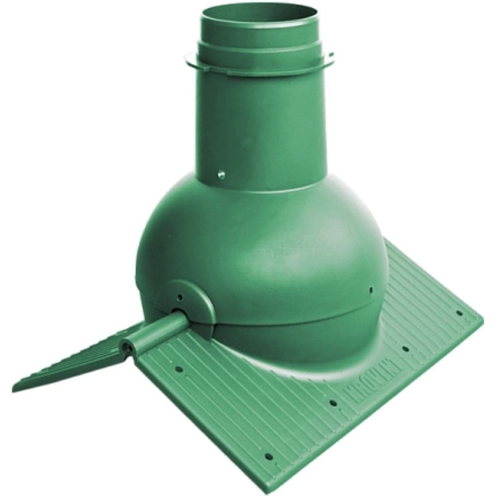 Элемент коньковый KROVENT Pipe-Cone зеленый 097543