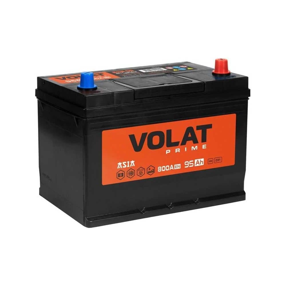 Аккумуляторная батарея VOLAT Prime Asia 95Ah R+ (нижний борт) VPA950