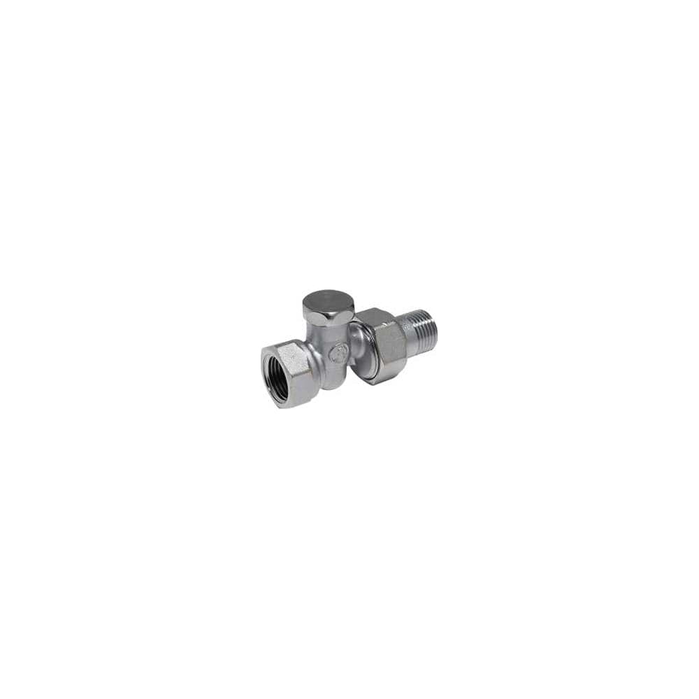 Клапан отсечной прямой Giacomini хромированный, 3/4 GIA R17DX004