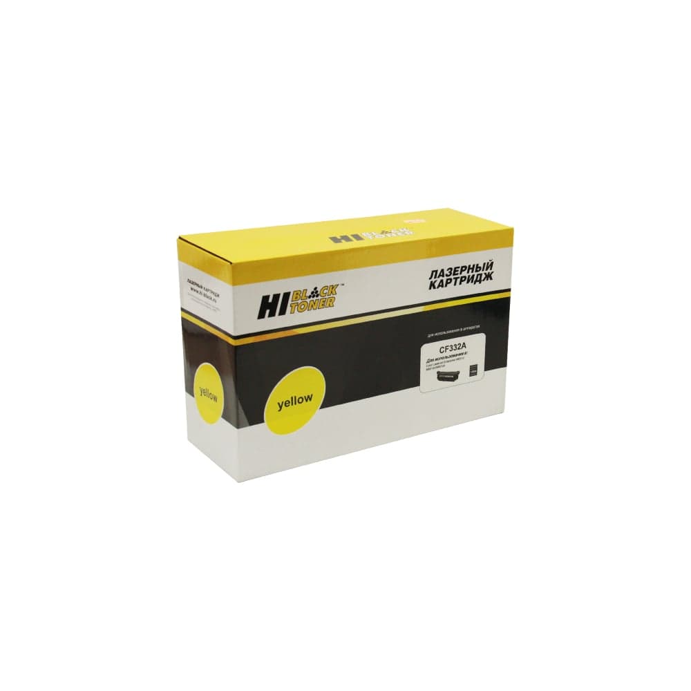 Картридж для HP CLJ M651n/651dn/651xh, Hi-Black №654A Y, 15K HB-CF332A