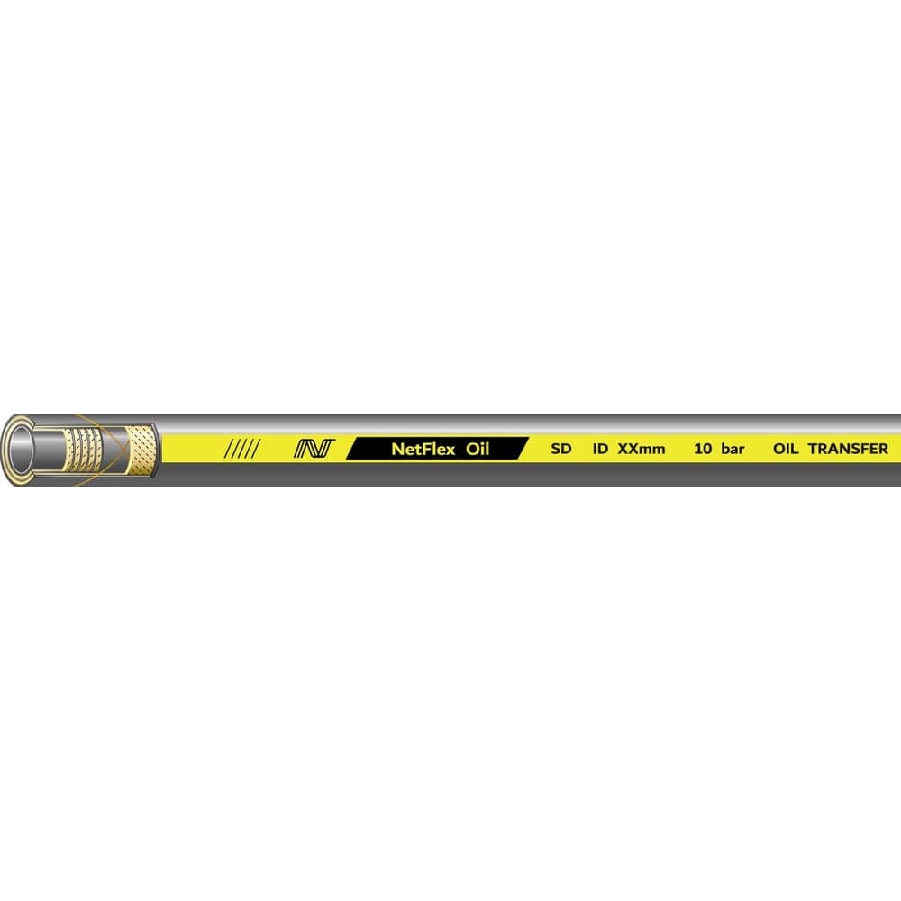 Рукав маслобензостойкий напорно всасывающий OIL SD 19x5xL40 40 м. NetFlex 7930168980674