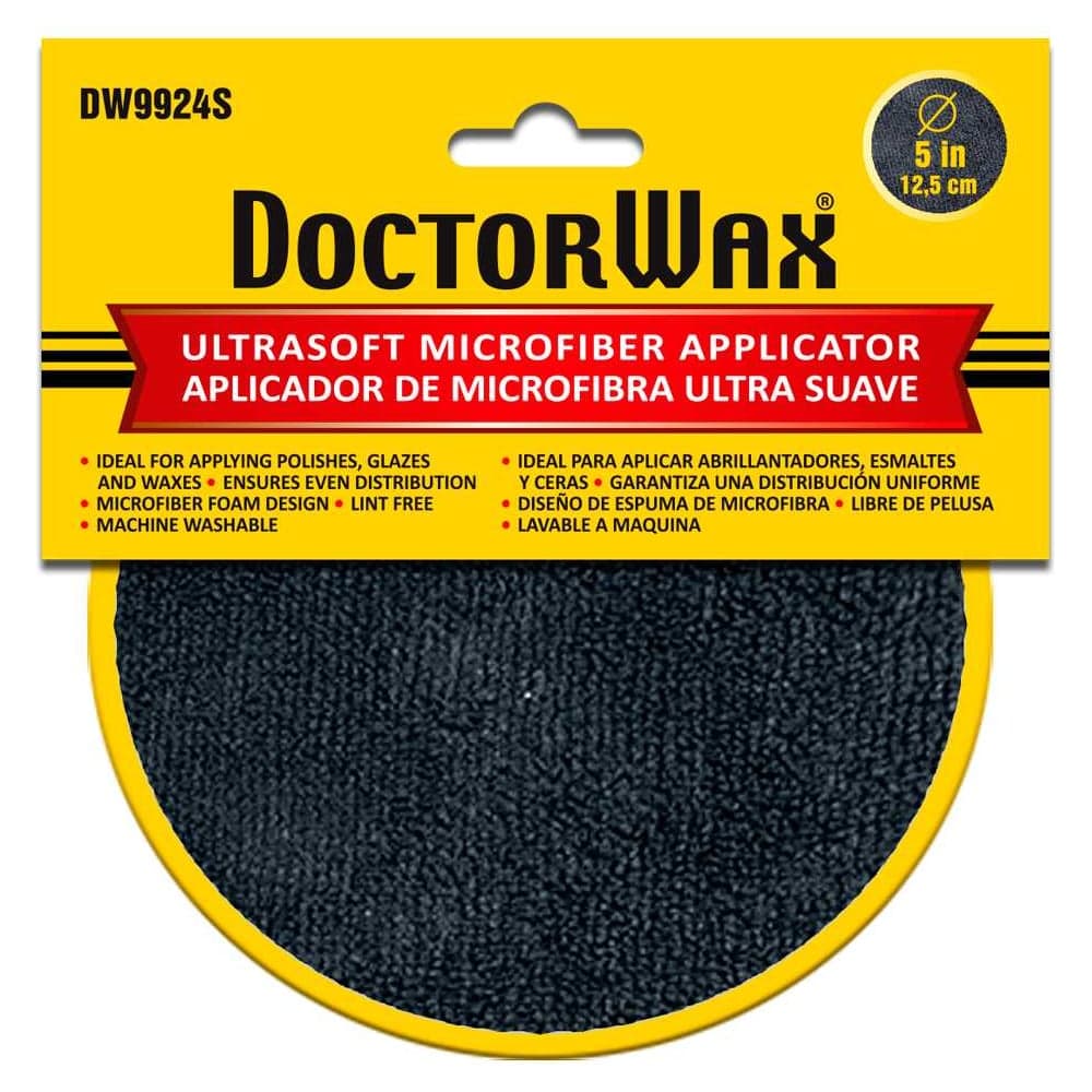 Аппликатор из микрофибры DoctorWax Диаметр 125 мм DW9924s