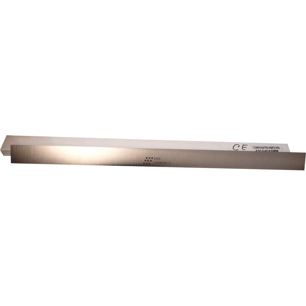 Нож бланкетный с насечкой FHONK HSS 650x40x8 ECOLINE H650408Ceco